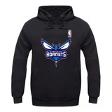 Moletom Charlotte Hornets Nba Agasalho Basquete