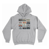Moletom Com Capuz Cassette