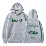 Moletom Com Capuz De Álbum Loiro Frank Ocean Ferrari Música