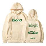 Moletom Com Capuz De Álbum Loiro Frank Ocean Ferrari Música