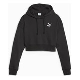 Moletom Com Capuz Puma Better Classics Cropped Feminino
