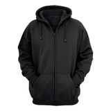 Moletom Com Ziper Infantil Blusa De Frio Canguru Liso