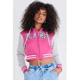 Moletom Cropped Feminino Dupla
