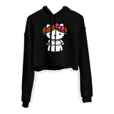 Moletom Cropped Hello Kitty