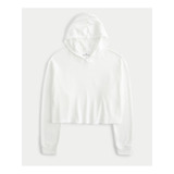 Moletom Cropped Hollister Tam