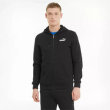 Moletom Essentials Logo Full zip Masculino