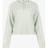 Moletom Feminino Cropped Essentials 3 Listas adidas oferta 
