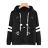 Moletom Feminino Gato Com Listras Blusa De Frio Lindo