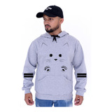 Moletom Feminino Gato Com