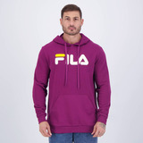 Moletom Fila Comfort Letter Bordô