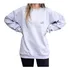 Moletom Flanelado Blusa Feminino Gola Redonda Inverno