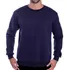 Moletom Gola Redonda Liso Blusa De Frio Sem Capuz Liso Básic