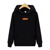 Moletom High Basico Blusa De Frio