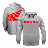 Moletom Honda Moto Ótima Qualidade Super Promoção Canguru