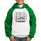 Moletom Infantil Berlim Alemanha Blusa Frio