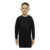 Moletom Infantil Gola Careca L Blusa