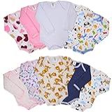 Moletom Kit Com 3 Body Longo Primeiras Roupas Bebê Inverno Azul MENINO M 
