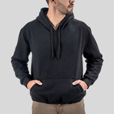Moletom Liso Unissex Blusa De Frio Com Capuz Plus Size Gugi