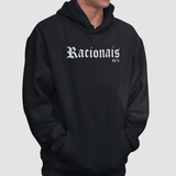 Moletom Logo Racionais Escrita Mcs Rapper Mano Integrantes