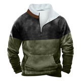 Moletom Masculino Casual Com