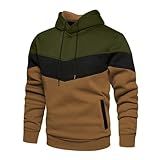 Moletom Masculino Com Capuz Para Treino De Inverno Casacos Grossos Grossos Grossos Quentes De Inverno Jaquetas De Trabalho Q 840 Verde Militar M