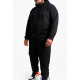 Moletom Masculino Conjunto Calça blusa Plus Size Inverno G13