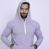 Moletom Masculino E Feminino Canguru Unissex Liso Com Capuz