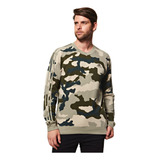 Moletom Masculino M Camo Crew adidas