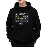 Moletom Minecraft Jogo Filme Gamer Canguru Capuz Unissex M39
