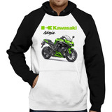 Moletom Moto Kawasaki Ninja 1000 Verde