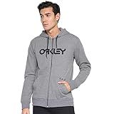 Moletom Oakley Masculina Mark II F Z Hoodie Cinza Médio Mescla G