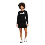 Moletom Puma Essentials Logo Crew Neck Feminino