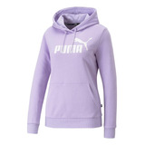 Moletom Puma Essentials Logo Hoodie Fleece
