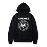 Moletom Ramones Banda De Rock Blusa
