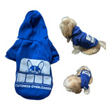 Moletom Roupa Cães Para Inverno Pet Capuz Cachorro Casaco
