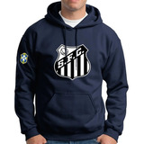 Moletom Santos Torcida Time De Futebol Blusa De Frio