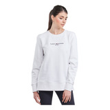 Moletom Tommy Hilfiger Regular C-nk Sweatshirt Feminino Bran