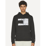 Moletom Tommy Jeans Masculino Hoodie Flag