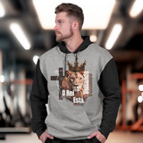 Moleton Leao Flanelado Blusa