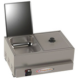 Molheira Banho Maria Recheaud 2 Cubas Inox A Gás Itajobi 10l