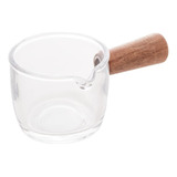 Molheira De Vidro Com Cabo De Bambu 50ml 3 Unidades