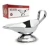 Molheira Hauskraft Em Inox 230ml   Molho Vinagrete Churrasco Cor Cromado