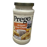 Molho Branco Importado Quatro Queijos 411g Prego Eua