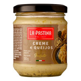 Molho Creme Italiano De 4 Queijos Trufado La Pastina 180g