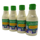 Molho De Alho Mendez Cremoso Com Ervas 215ml 04 Unidades