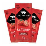 Molho Junior Sachê Ketchup Caixa 182un Fast Food Delicioso