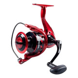 Molinete Maruri Vertix 3000 Corpo Em Aluminio Drag 5 Kg Cor Vermelho preto