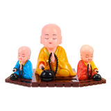 Monge Estátua Budista E Escultura Espiritual