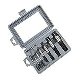 Moniss Conjunto De Extrator De Parafuso Danificado E Descascado De 8 Peças Extrator De Parafuso Quebrado E Conjunto De Removedor De Cano De água Quebrado Kit De Ferramentas De Remoção Espiral Ideal Para A Mão Esquerda Com Estojo De Armazenamento