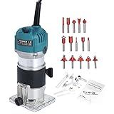Moniss Conjunto De Ferramentas Para Fresadora De Madeira Compacta 800 W 220 V Aparador Elétrico Fresadora Para Madeira Com 15 Peças Fresas
